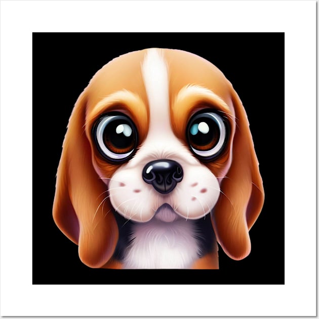 Furmidable Beagle Wall Art by Art By Mojo